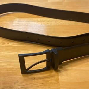 Brown Black Reversible Belt